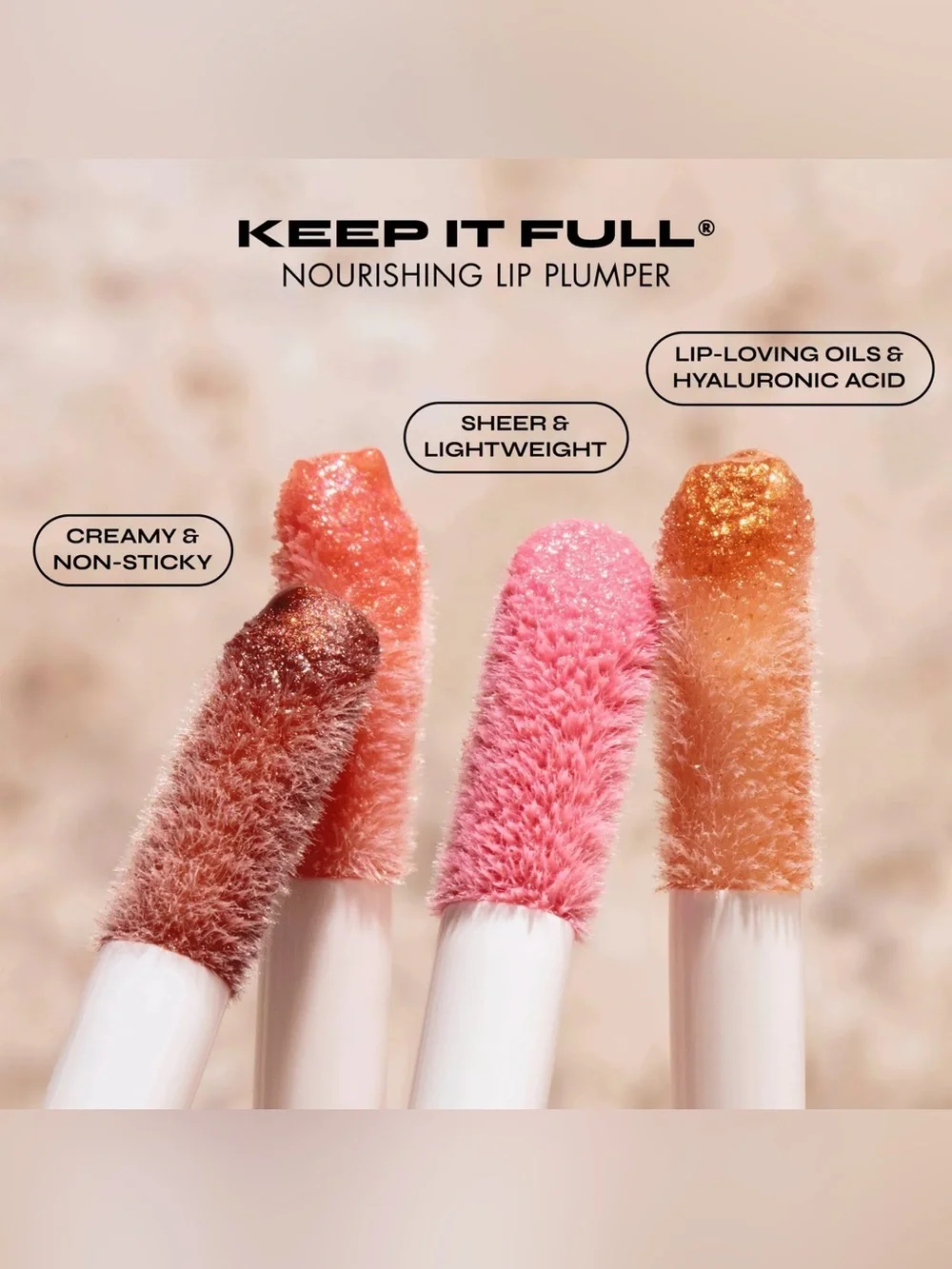 Milani Keep It Full Nourishing Lip Plumper - Sparkling Pink, NEW